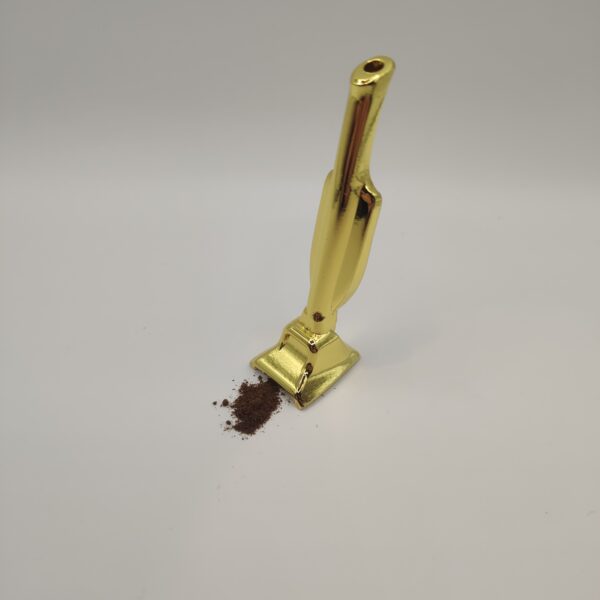 Schnupfstaubsauger gold