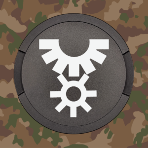 Snusdose Baumaschinenfahrer schwarz