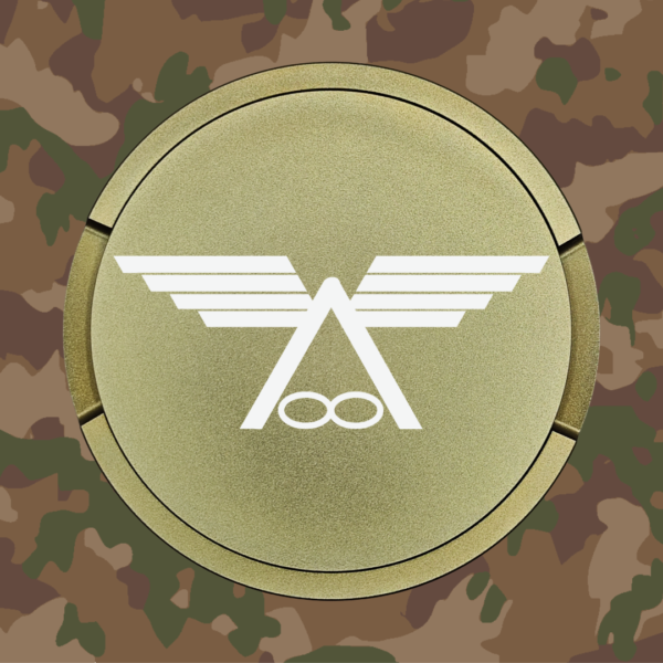 Snusdose Fliegergeschwader Militär-grün
