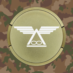 Snusdose Flugplatzstabskompanie Militär-grün