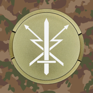 Snusdose Führungsstaffelsoldat Militär-grün