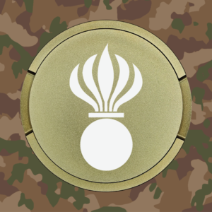 Snusdose Grenadier Militär-grün