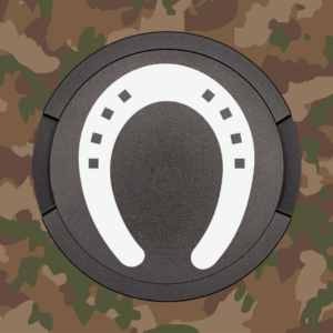 Snusdose Hufschmied schwarz