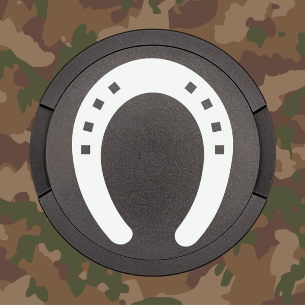 Snusdose Hufschmied schwarz