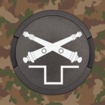 Snusdose Kanonier Festung schwarz