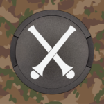 Snusdose Minenwerferkanonier Militär-grün