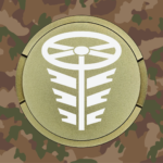 Snusdose Motorfahrer Möti Militär-grün