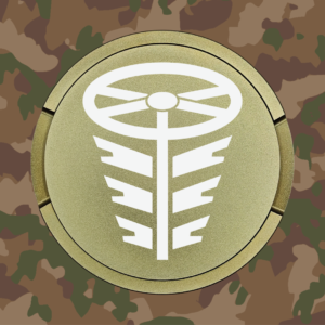 Snusdose Motorfahrer Möti Militär-grün