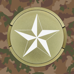 Snusdose Nachrichtensoldat / Vermesser Militär-grün