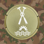 Snusdose Rammpontonier Militär-grün