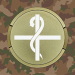 Snusdose Sanitätssoldat Militär-grün