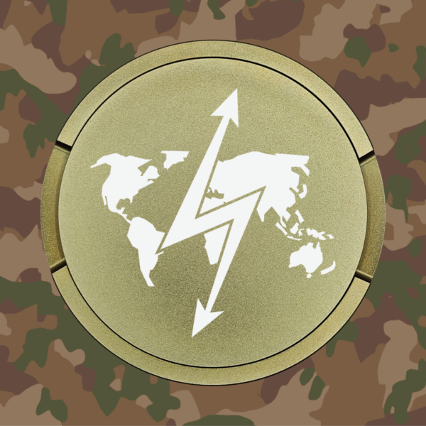 Snusdose Strategischer Funkaufklärer Militär-grün