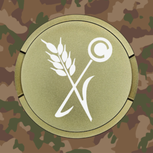 Snusdose Truppenkoch Militär-grün