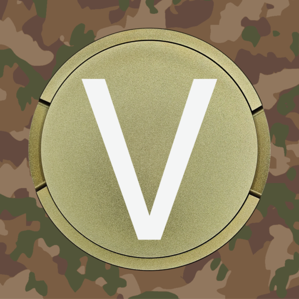 Snusdose Veterinärsoldat Militär-grün